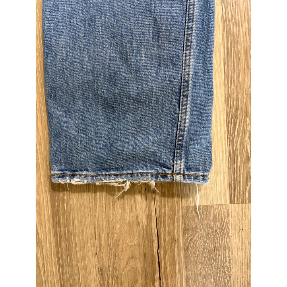 Abercrombie & Fitch Jeans Curve Love 90s Relaxed High Rise Blue Sz 25 (25x26) - Picture 12 of 13